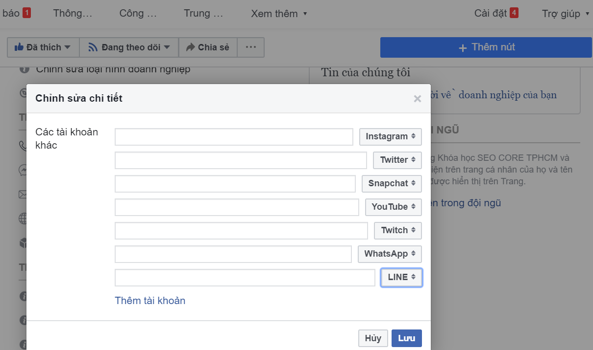 hướng dẫn seo facebook lên TOP 1