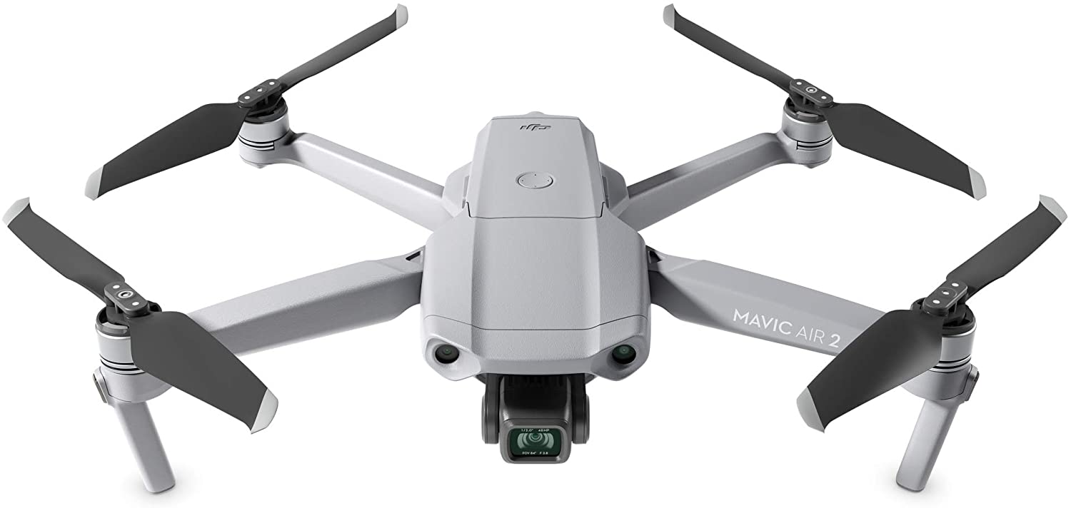 Amazon.com : DJI Mavic Air 2 - Drone Quadcopter UAV with 48MP Camera 4K Video 8K Hyperlapse 1/2" CMOS Sensor 3-Axis Gimbal 34min Flight Time ActiveTrack 3.0 Ocusync 2.0, Gray : Camera & Photo